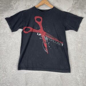 Vintage DC Shoes Linkin Park Shirt Mens Small Black LPUnderground Band Tee Y2K